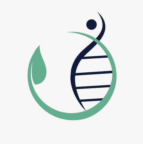 生物logo科技卡通扁平化生物logo免抠免费下载_高清png图片-90设计网